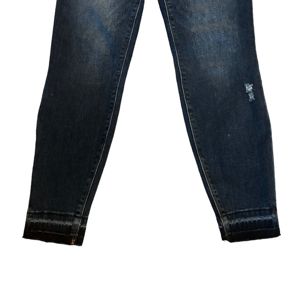 Spanx Jeans Womens Small Distressed Ankle Skinny Slimming Shape Wear High Rise - Picture 4 of 12